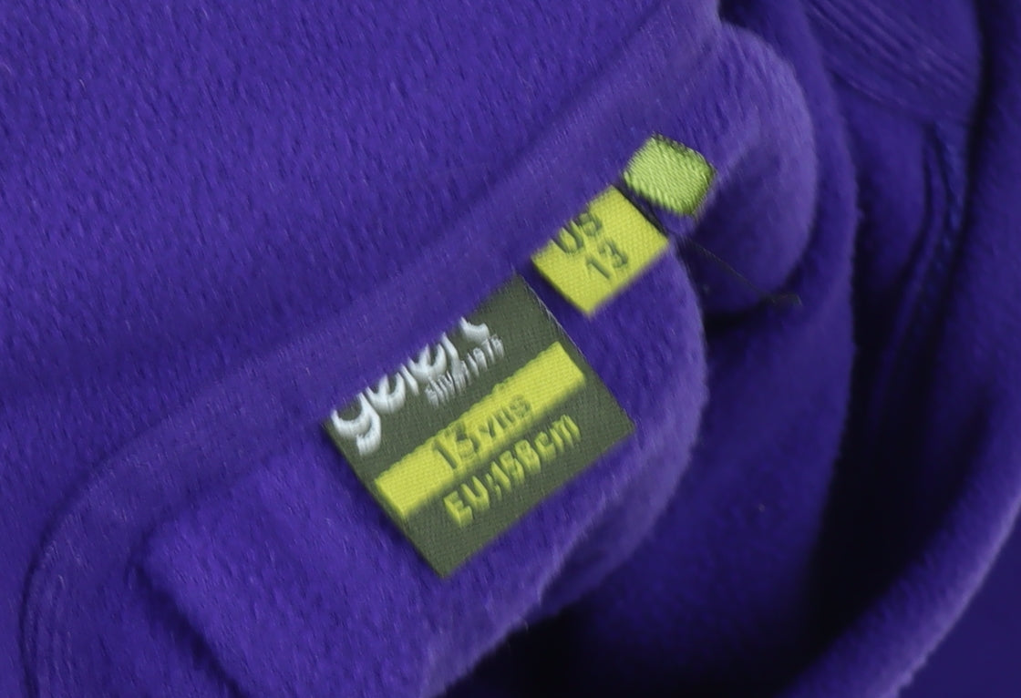 Gelert Girls Purple Fleece Jacket 13 Years