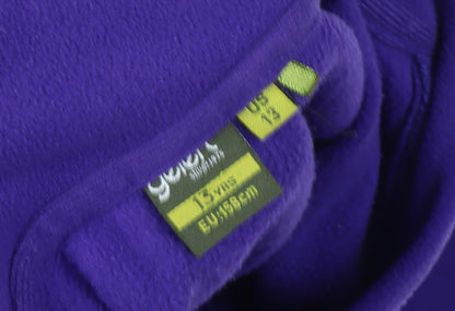 Gelert Girls Purple Fleece Jacket 13 Years