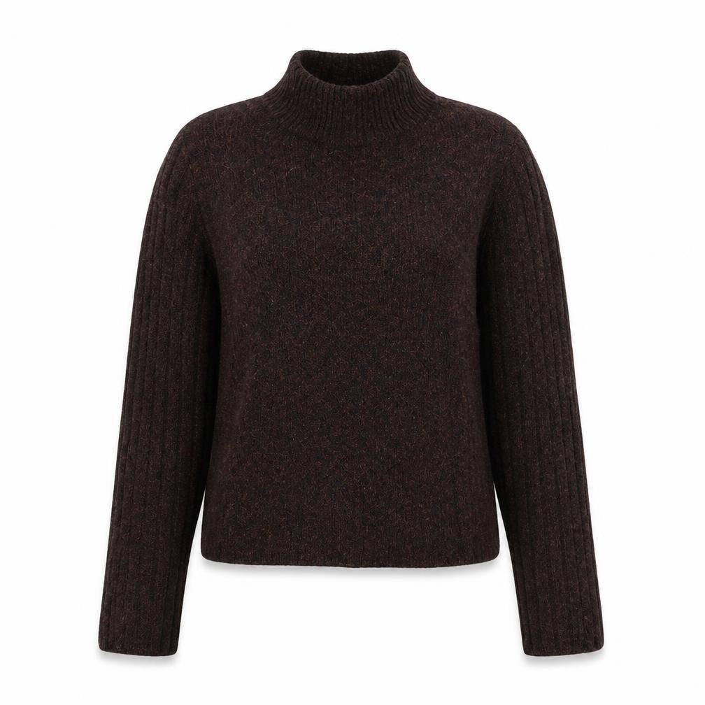 Womens UK Size XS BDG Brown Pullover Jumper