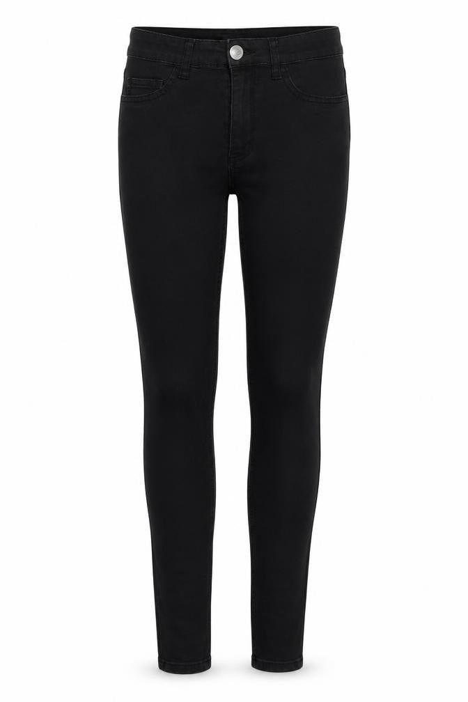 Womens UK Size 2 FB Sister Slim Fit Skinny Black Jeans