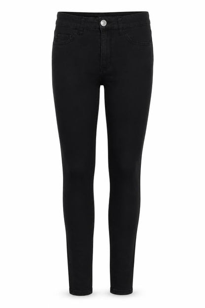 Womens UK Size 2 FB Sister Slim Fit Skinny Black Jeans