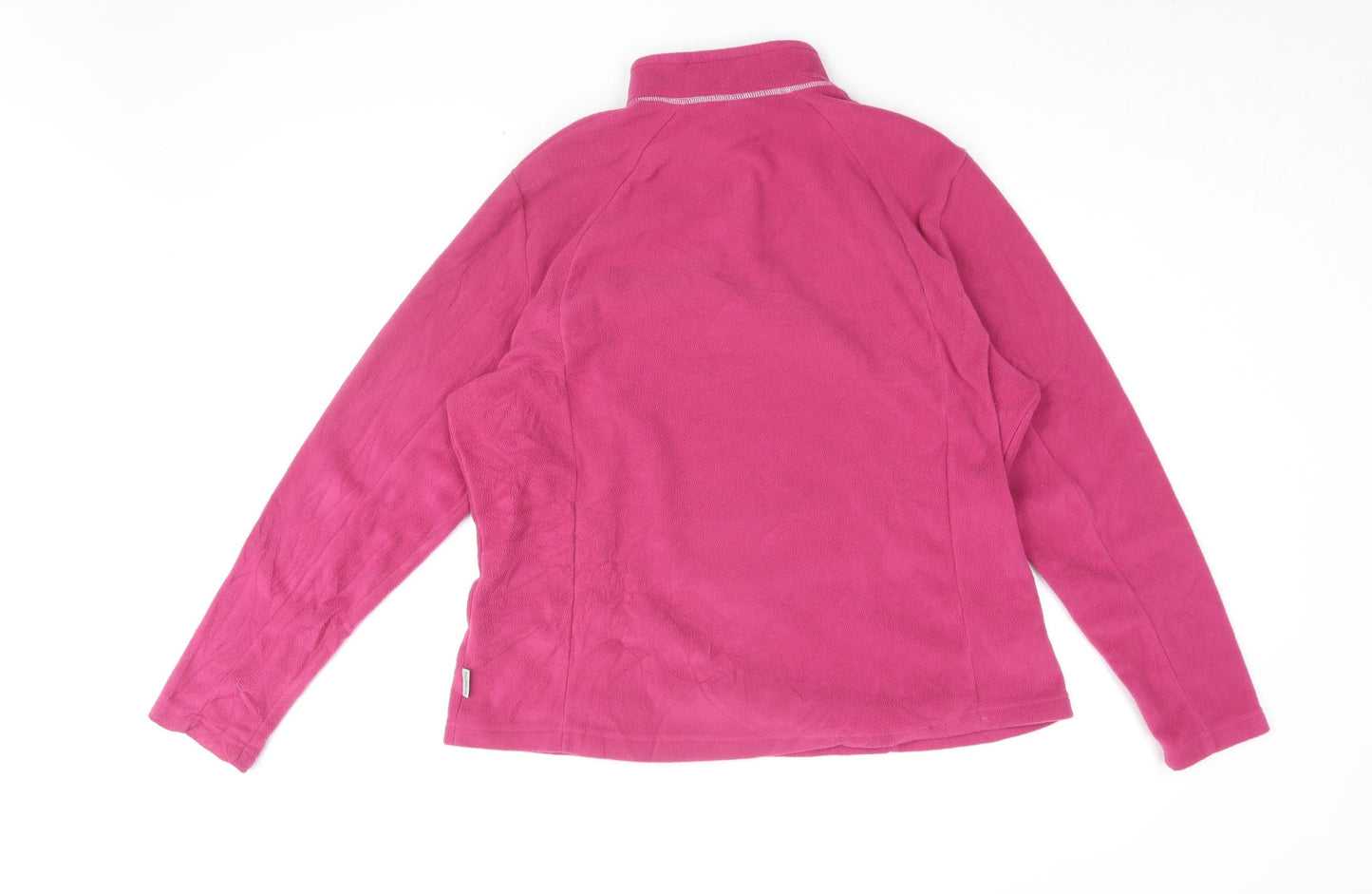 Quechua Women's Pink 1/2 Zip Sweatshirt 2XL