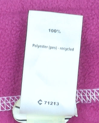 Quechua Women's Pink 1/2 Zip Sweatshirt 2XL