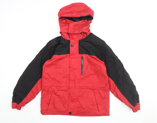 Mens UK Size XS Crane Sports Multicoloured Anorak Coat