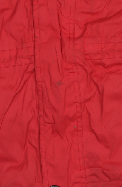 Mens UK Size XS Crane Sports Multicoloured Anorak Coat