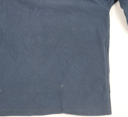 Mens UK Size M CS Active Blue 1/4 Zip Sweatshirt