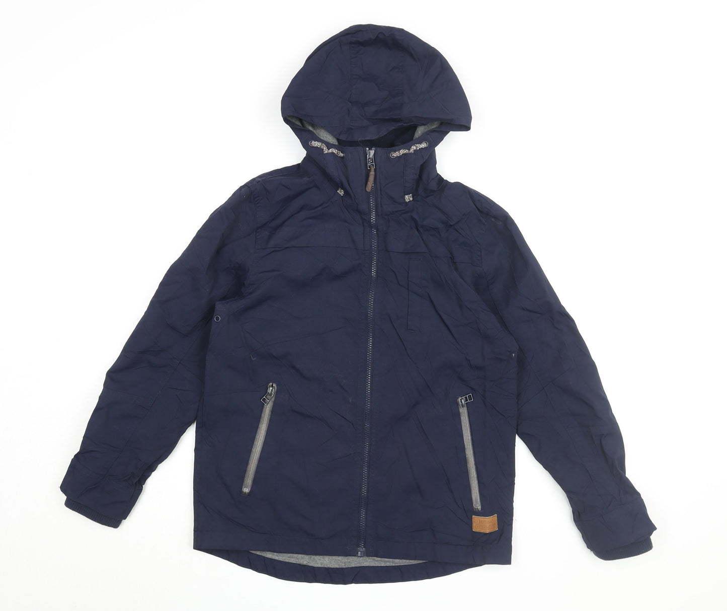 Next Boys Blue Hooded Jacket 146cm