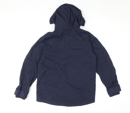 Next Boys Blue Hooded Jacket 146cm