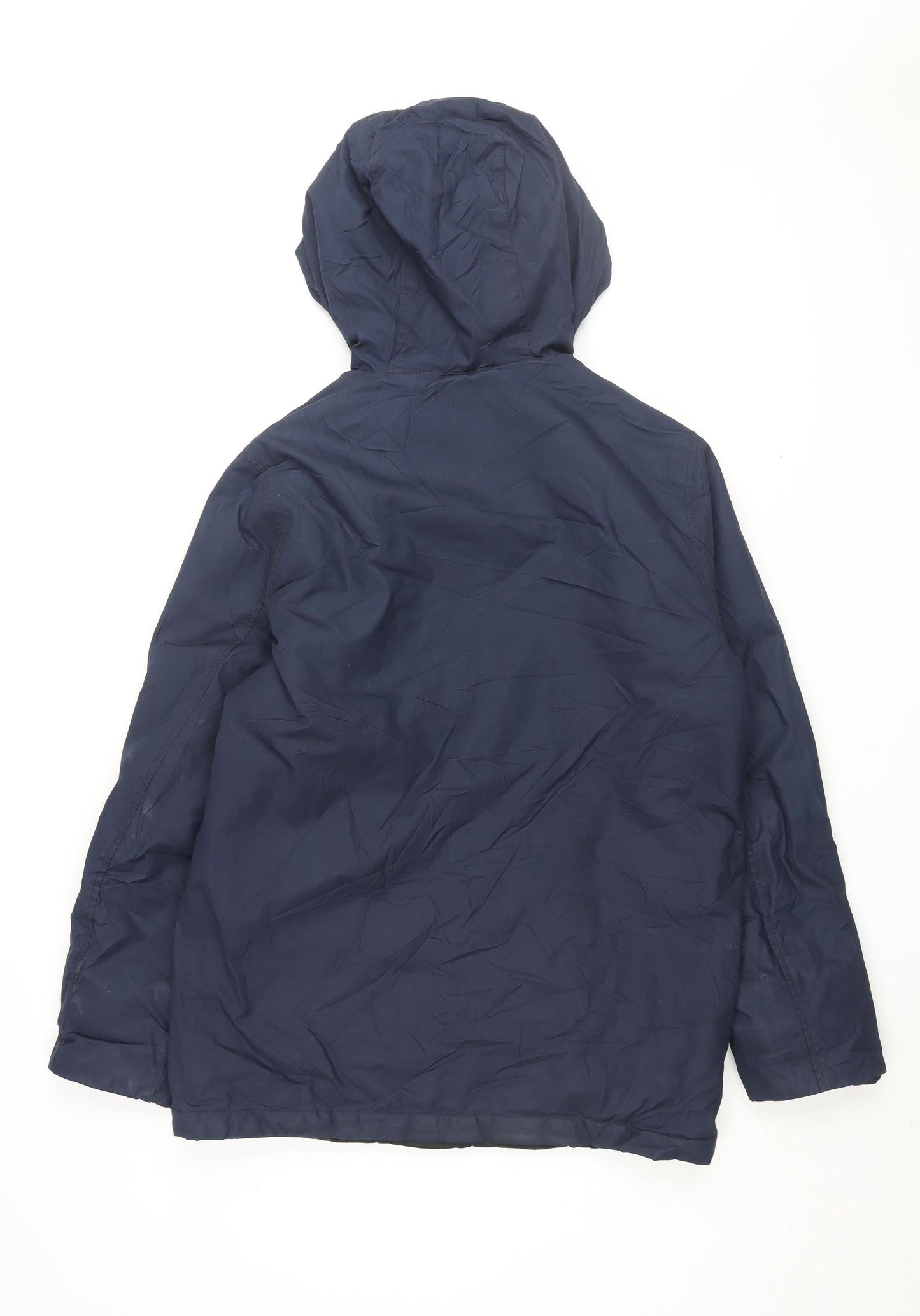 Mens UK Size S Divided Blue Hooded