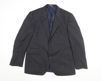 Mens UK Size 42 New & Lingwood Regular Grey Suit 2 Piece