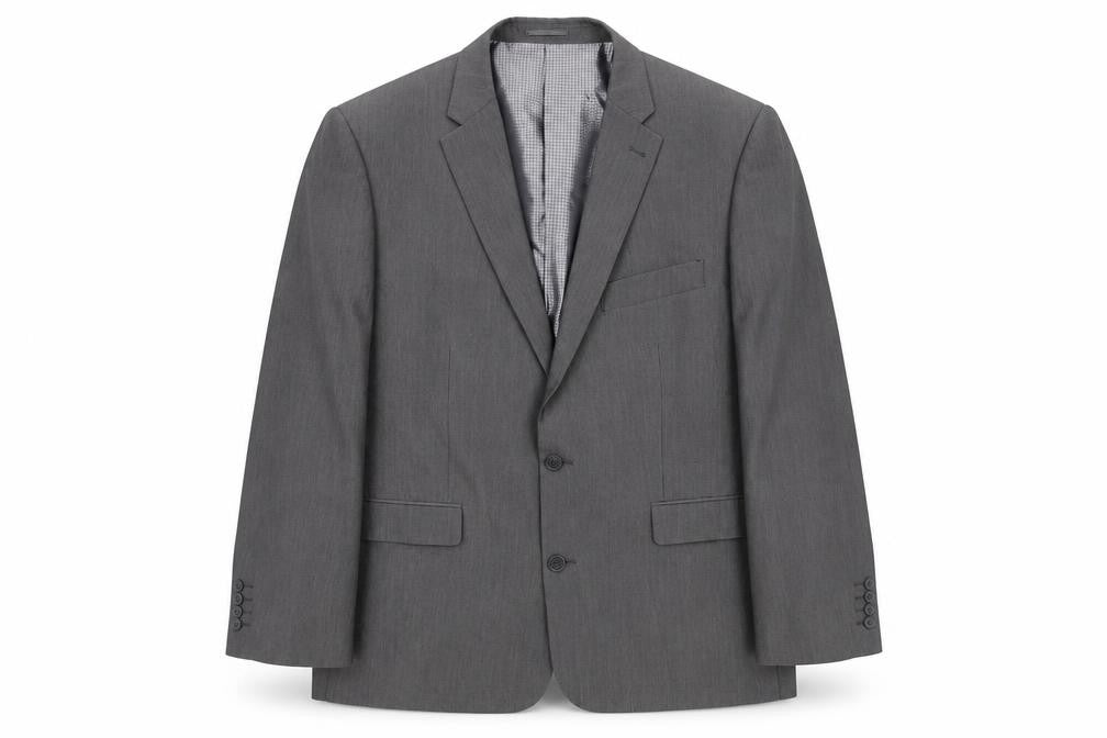 Mens UK Size 54 Greenwoods Regular Grey Suit Jacket