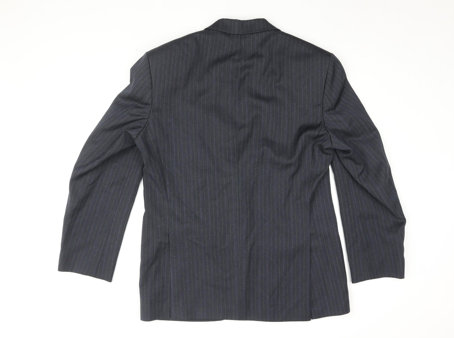 Mens UK Size 38 Marks and Spencer Regular Blue Suit Jacket