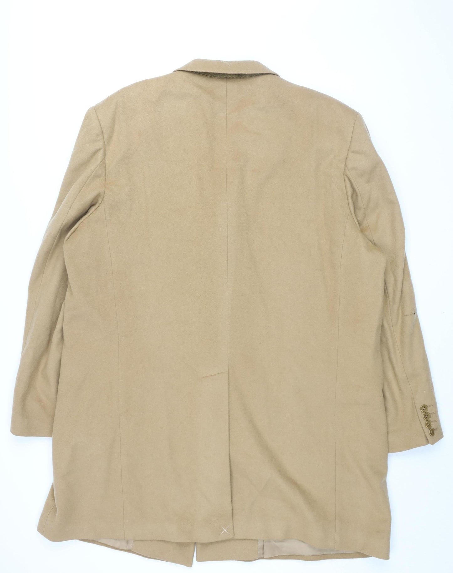 Mens UK Size UK 20 Charles Tyrwhitt Beige Overcoat