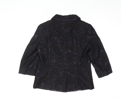 Marks and Spencer Women's Black Lace Jacket Size 10