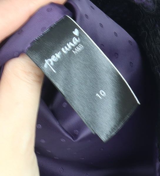 Marks and Spencer Women's Black Lace Jacket Size 10