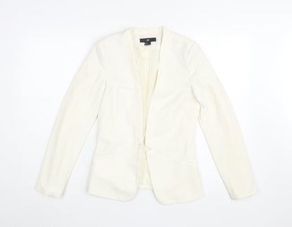 H&M Women's Ivory Blazer, Size 4, Modern Casual
