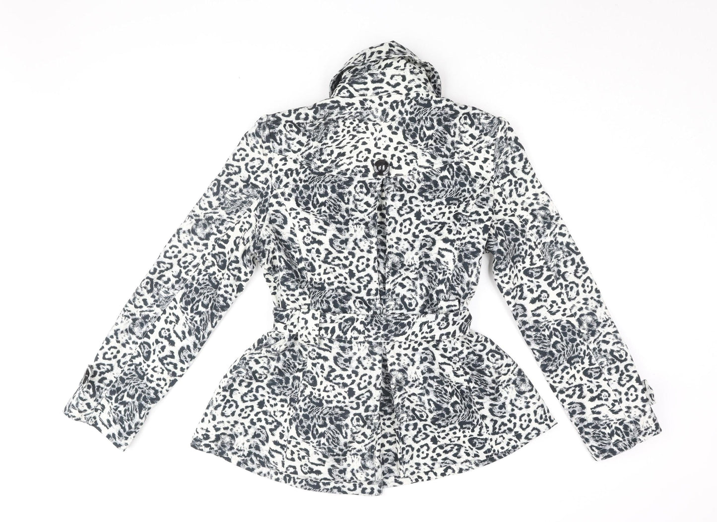 Womens UK Size 12 Internacionale Multicoloured Pea Coat