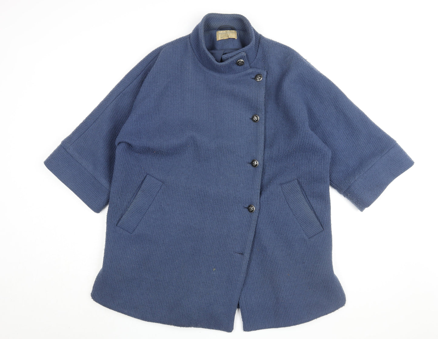 Womens UK Size M Monsoon Blue Basic Jacket