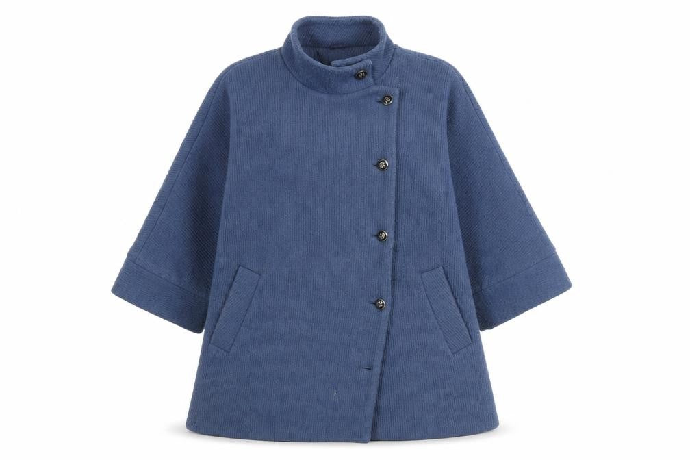 Womens UK Size M Monsoon Blue Basic Jacket