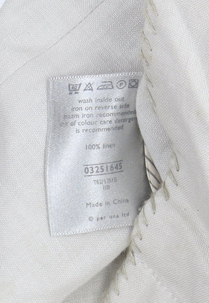 Womens UK Size 10 Per Una Ivory Basic Jacket