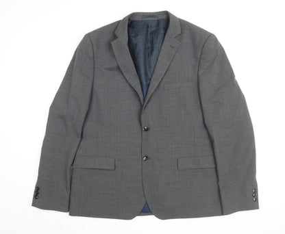 Mens UK Size 42 Marks and Spencer Regular Grey Suit Jacket