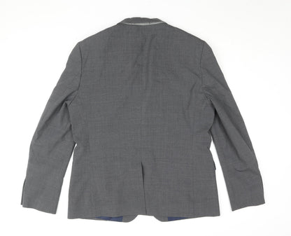 Mens UK Size 42 Marks and Spencer Regular Grey Suit Jacket