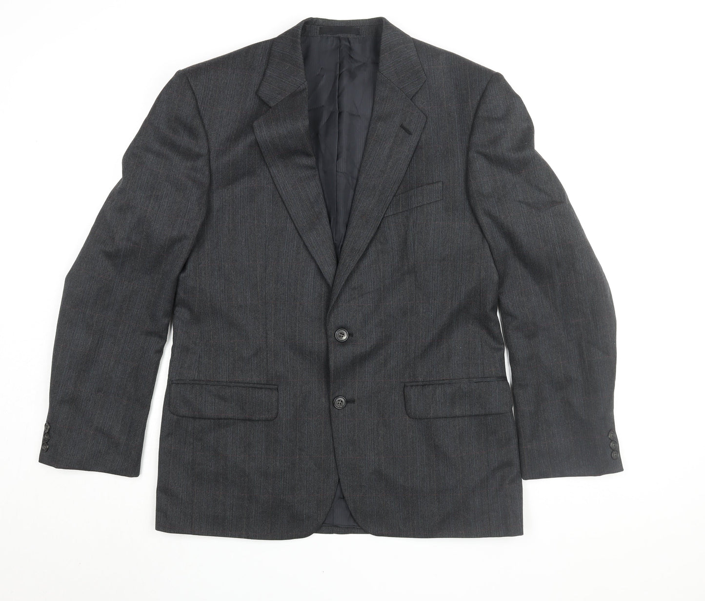 Mens UK Size 38 St Michael Regular Grey Suit Jacket
