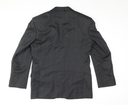Mens UK Size 38 St Michael Regular Grey Suit Jacket