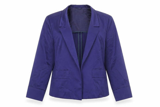 Marella Women's Blue Blazer Size 12 Classic Twill