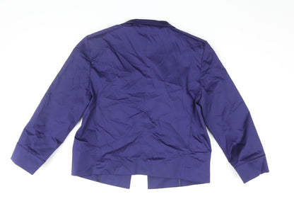 Marella Women's Blue Blazer Size 12 Classic Twill