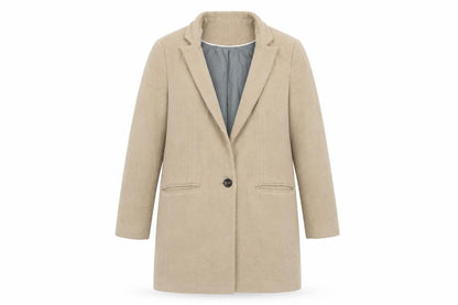 Womens UK Size 12 NEXT Beige Overcoat