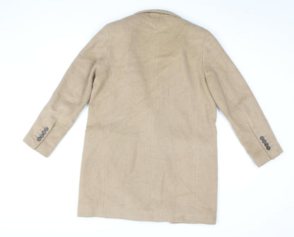 Womens UK Size 12 NEXT Beige Overcoat