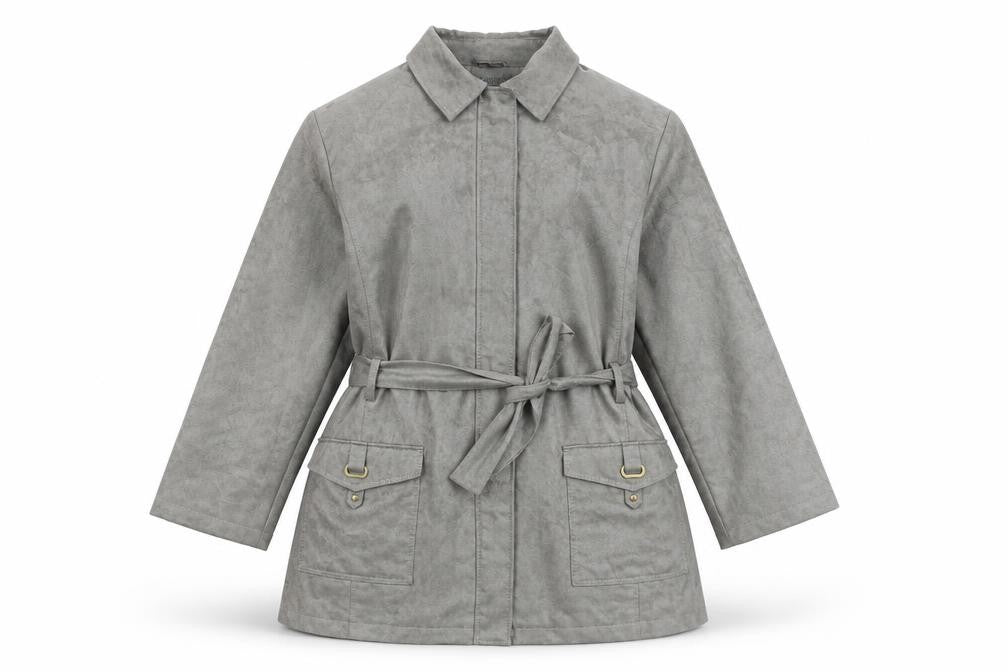 Womens UK Size XL Bonmarché Grey Basic Jacket