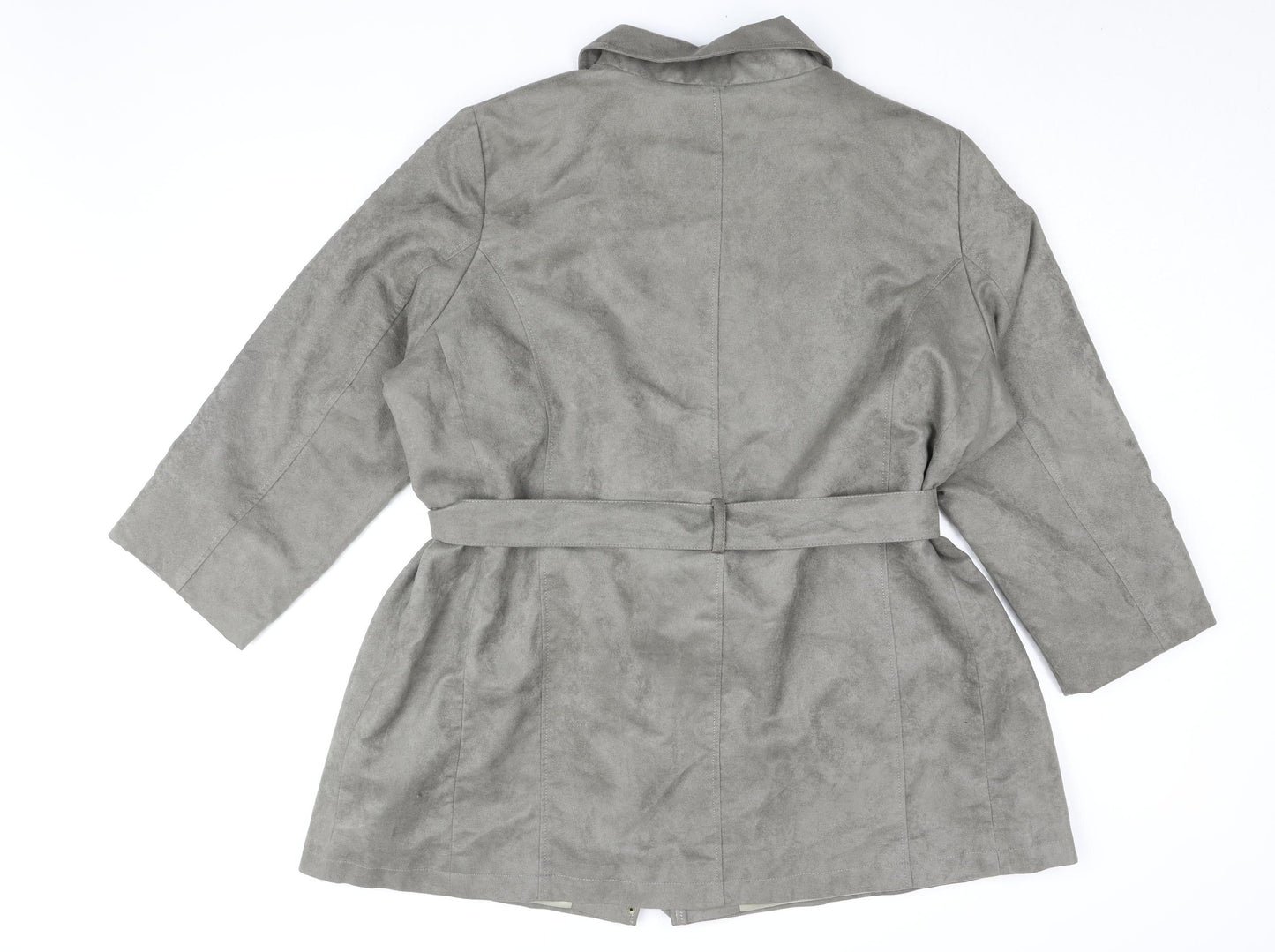 Womens UK Size XL Bonmarché Grey Basic Jacket
