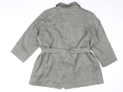 Womens UK Size XL Bonmarché Grey Basic Jacket