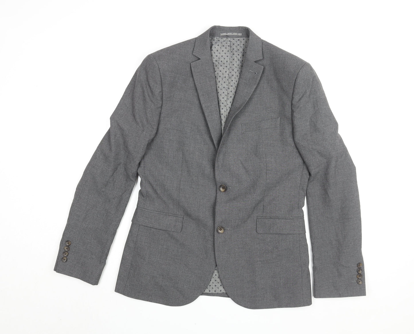 Mens UK Size 40 NEXT Regular Grey Suit Jacket
