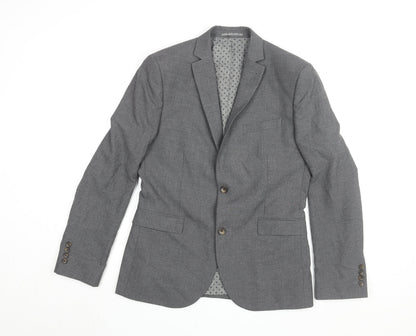 Mens UK Size 40 NEXT Regular Grey Suit Jacket