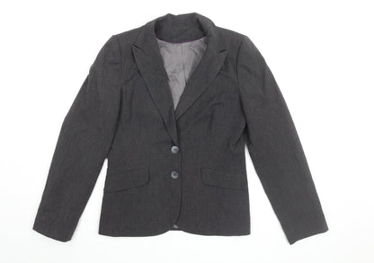 Dorothy Perkins Women's Black Blazer, Size 12, Business Style