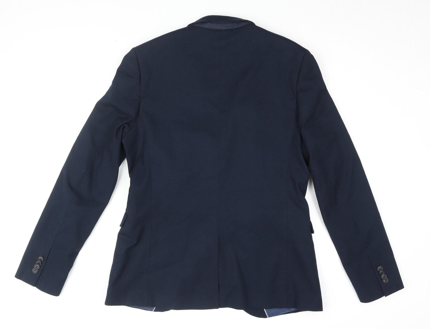 Mens UK Size 40 Topman Regular Blue Suit Jacket
