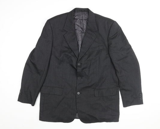 Mens UK Size 42 NEXT Regular Black Suit Jacket