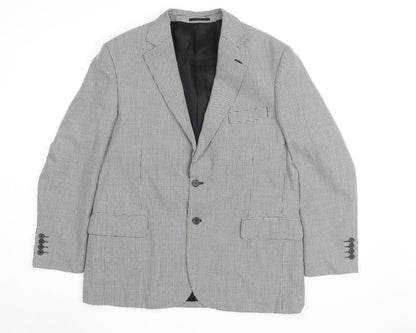 Mens UK Size 44 Gurteen Regular Grey Suit Jacket