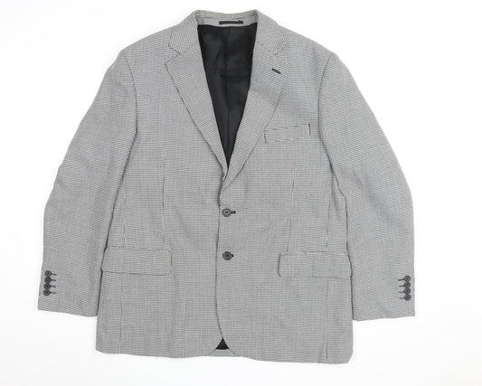 Mens UK Size 44 Gurteen Regular Grey Suit Jacket