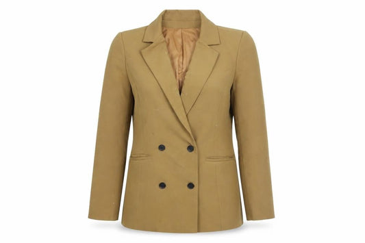 Womens UK Size 8 Missguided Brown Basic Jacket