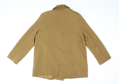 Womens UK Size 8 Missguided Brown Basic Jacket