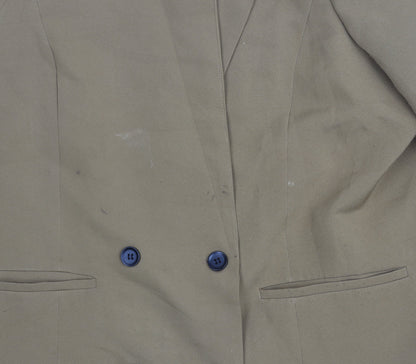 Womens UK Size 8 Missguided Brown Basic Jacket