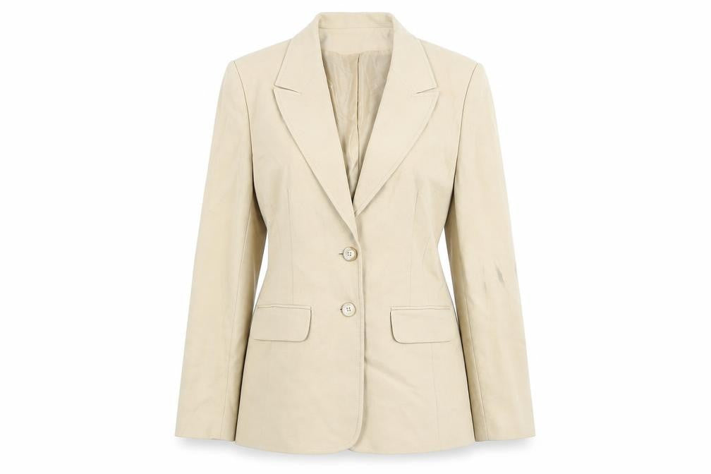 Womens UK Size 12 Richards Regular Beige Blazer