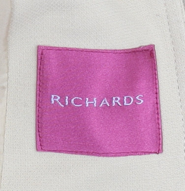 Womens UK Size 12 Richards Regular Beige Blazer