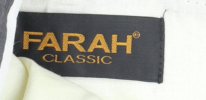 Farah Men's Grey Classic Dress Pants XS