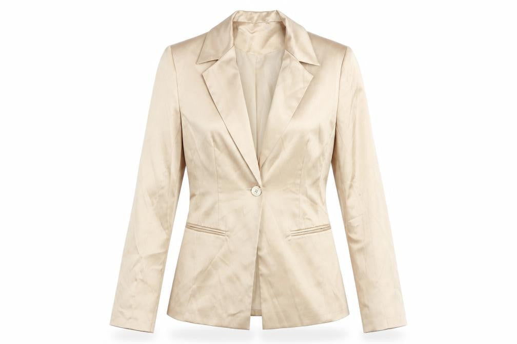 Womens UK Size 8 NL Collection Regular Beige Blazer