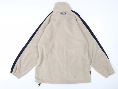 Mens UK Size XL European Tour Beige Track Jacket